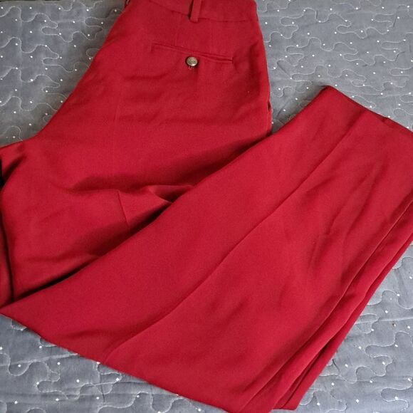 Evan Picone red dress pants size 6 - Picture 1 of 6